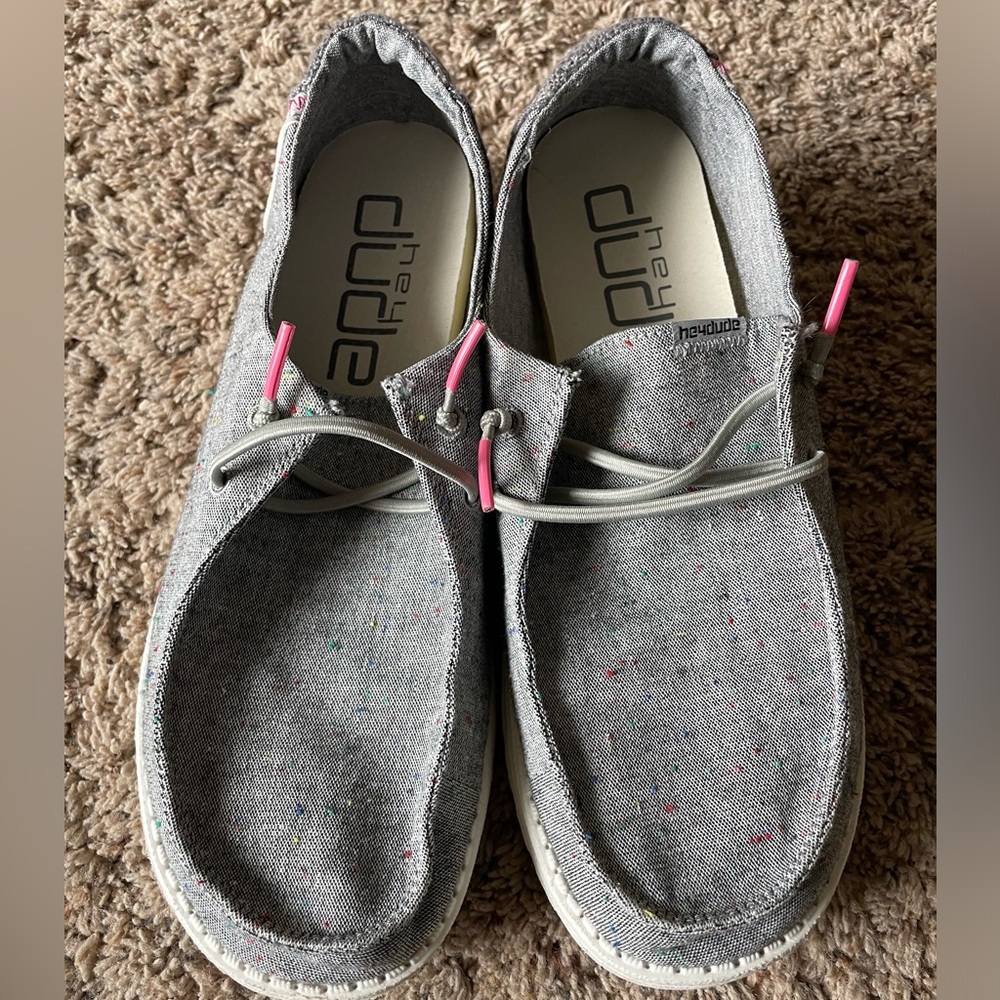 Women’s Hey Dude Wendy in Lt. Gray